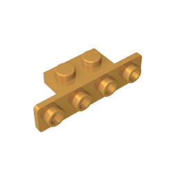 GDS-638 - Bracket 1 x 2 - 1 x 4 [Rounded Corners]