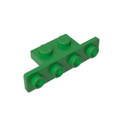 GDS-638 - Bracket 1 x 2 - 1 x 4 [Rounded Corners]