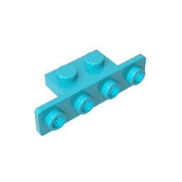 GDS-638 - Bracket 1 x 2 - 1 x 4 [Rounded Corners]