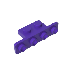 GDS-638 - Bracket 1 x 2 - 1 x 4 [Rounded Corners]