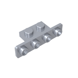 GDS-638 - Bracket 1 x 2 - 1 x 4 [Rounded Corners]