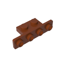 GDS-638 - Bracket 1 x 2 - 1 x 4 [Rounded Corners]