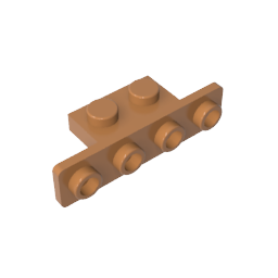 GDS-638 - Bracket 1 x 2 - 1 x 4 [Rounded Corners]