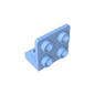 GDS-642 - Bracket 1 x 2 - 2 x 2 Inverted