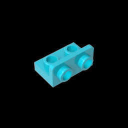 GDS-643 - Bracket 1 x 2 - 1 x 2 Inverted