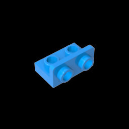 GDS-643 - Bracket 1 x 2 - 1 x 2 Inverted