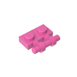 GDS-644 - Plate Special 1 x 2 Side Handle [Free Ends]