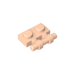 GDS-644 - Plate Special 1 x 2 Side Handle [Free Ends]