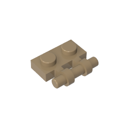 GDS-644 - Plate Special 1 x 2 Side Handle [Free Ends]