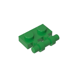 GDS-644 - Plate Special 1 x 2 Side Handle [Free Ends]