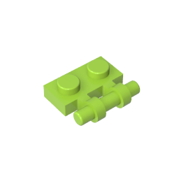 GDS-644 - Plate Special 1 x 2 Side Handle [Free Ends]