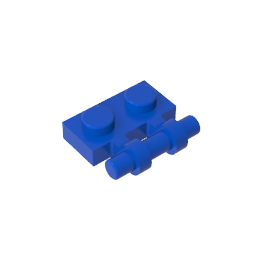 GDS-644 - Plate Special 1 x 2 Side Handle [Free Ends]