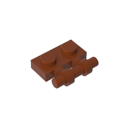 GDS-644 - Plate Special 1 x 2 Side Handle [Free Ends]