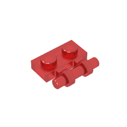 GDS-644 - Plate Special 1 x 2 Side Handle [Free Ends]