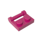 GDS-645 - Plate Special 1 x 2 [Side Handle Closed Ends]