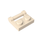 GDS-645 - Plate Special 1 x 2 [Side Handle Closed Ends]