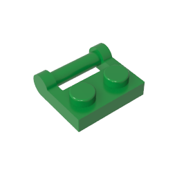 GDS-645 - Plate Special 1 x 2 [Side Handle Closed Ends]