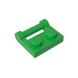 GDS-645 - Plate Special 1 x 2 [Side Handle Closed Ends]