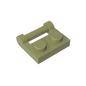 GDS-645 - Plate Special 1 x 2 [Side Handle Closed Ends]