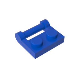 GDS-645 - Plate Special 1 x 2 [Side Handle Closed Ends]