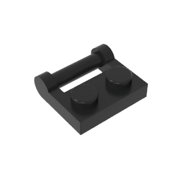 GDS-645 - Plate Special 1 x 2 [Side Handle Closed Ends]