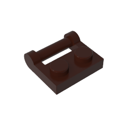 GDS-645 - Plate Special 1 x 2 [Side Handle Closed Ends]