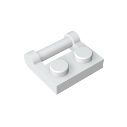 GDS-645 - Plate Special 1 x 2 [Side Handle Closed Ends]