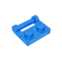 GDS-645 - Plate Special 1 x 2 [Side Handle Closed Ends]