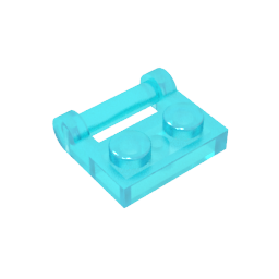 GDS-645 - Plate Special 1 x 2 [Side Handle Closed Ends]