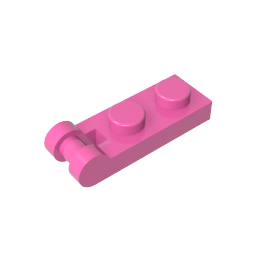 GDS-646 - Plate Special 1 x 2 with Handle on End [Closed Ends]