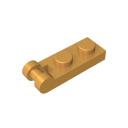 GDS-646 - Plate Special 1 x 2 with Handle on End [Closed Ends]
