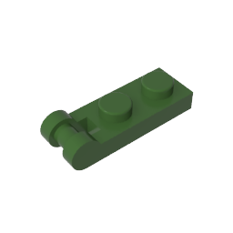 GDS-646 - Plate Special 1 x 2 with Handle on End [Closed Ends]