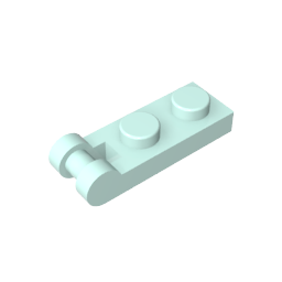 GDS-646 - Plate Special 1 x 2 with Handle on End [Closed Ends]