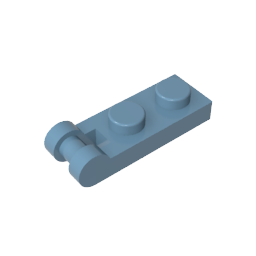 GDS-646 - Plate Special 1 x 2 with Handle on End [Closed Ends]
