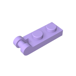GDS-646 - Plate Special 1 x 2 with Handle on End [Closed Ends]