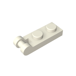 GDS-646 - Plate Special 1 x 2 with Handle on End [Closed Ends]