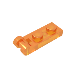 GDS-646 - Plate Special 1 x 2 with Handle on End [Closed Ends]