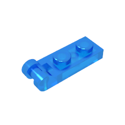 GDS-646 - Plate Special 1 x 2 with Handle on End [Closed Ends]