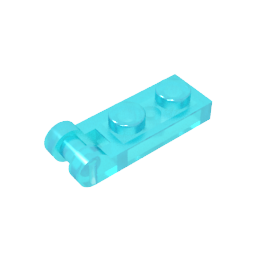 GDS-646 - Plate Special 1 x 2 with Handle on End [Closed Ends]