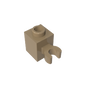 GDS-647 - Brick Special 1 x 1 with Clip Vertical [Open O Clip, Hollow Stud]