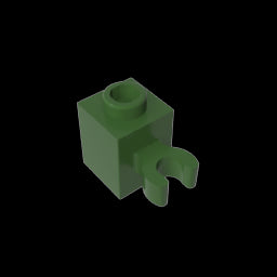 GDS-647 - Brick Special 1 x 1 with Clip Vertical [Open O Clip, Hollow Stud]