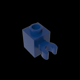 GDS-647 - Brick Special 1 x 1 with Clip Vertical [Open O Clip, Hollow Stud]