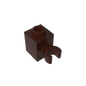 GDS-647 - Brick Special 1 x 1 with Clip Vertical [Open O Clip, Hollow Stud]