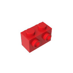 GDS-648 - Brick Special 1 x 2 with Studs on 2 Sides