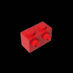 GDS-648 - Brick Special 1 x 2 with Studs on 2 Sides