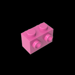 GDS-648 - Brick Special 1 x 2 with Studs on 2 Sides
