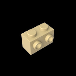 GDS-648 - Brick Special 1 x 2 with Studs on 2 Sides