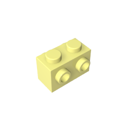 GDS-648 - Brick Special 1 x 2 with Studs on 2 Sides