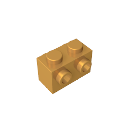 GDS-648 - Brick Special 1 x 2 with Studs on 2 Sides