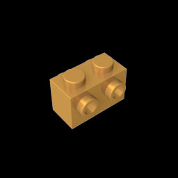 GDS-648 - Brick Special 1 x 2 with Studs on 2 Sides